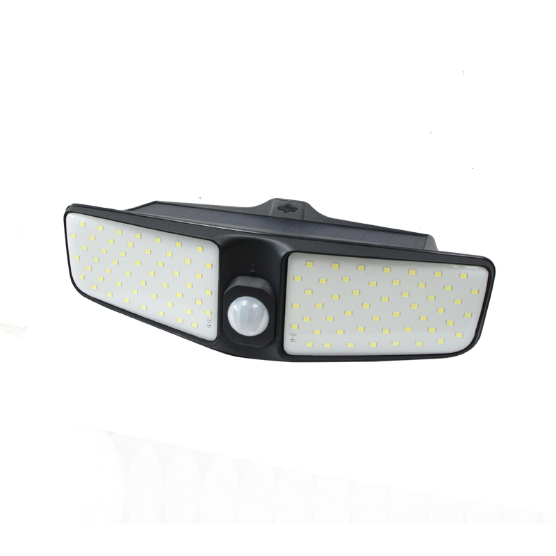 Solar-Powered IR Motion Sensor Wall Light for Outdoor Security