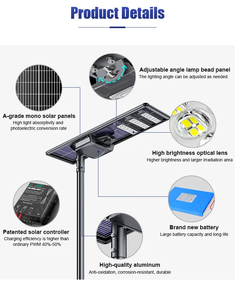 Integrated Solar Street Lamp System 2