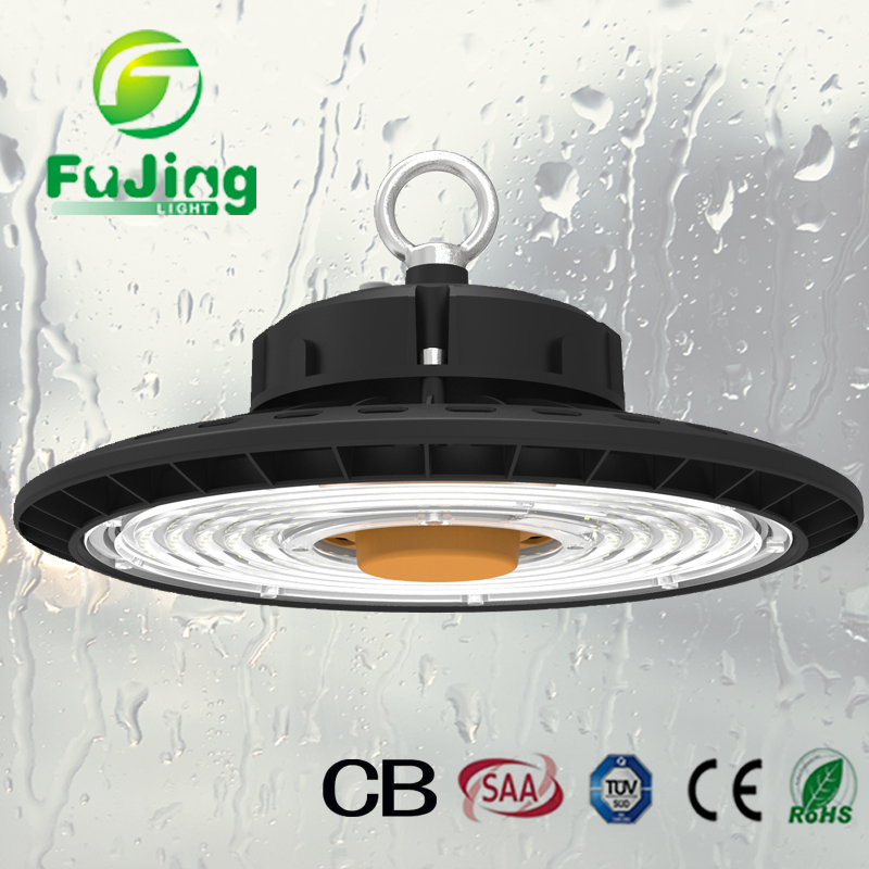 Factory Directly Supply IP65 Waterproof LED High Bay Lighting 200W 150lm/W UFO Lighting