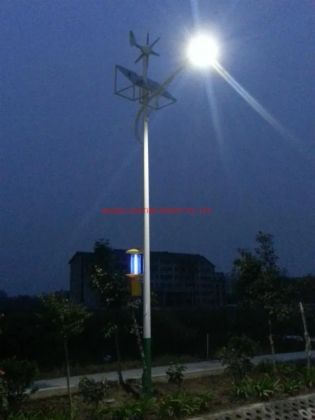 Wind-Solar Hybrid Street Light
