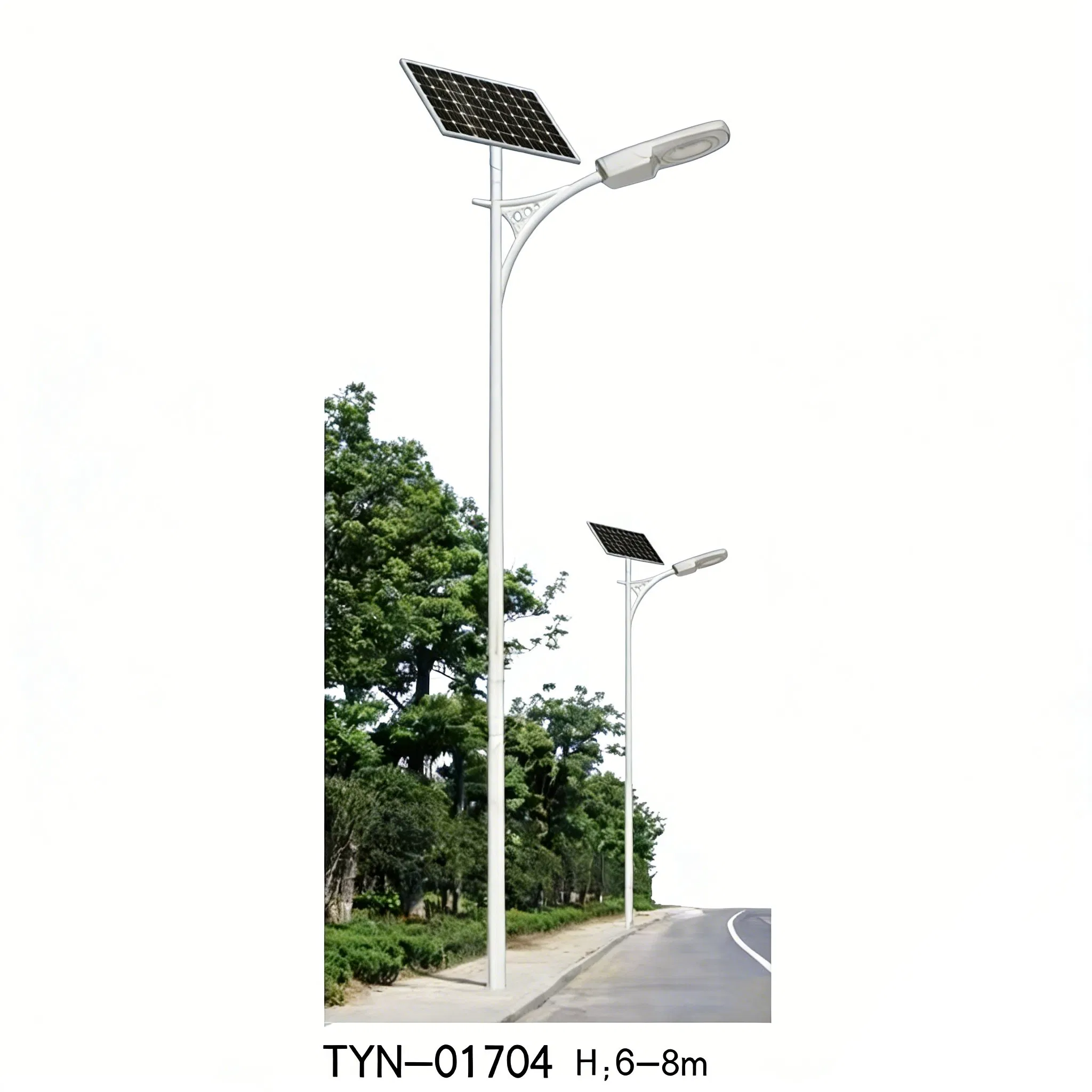 Smart Solar Street Light with Motion Sensor for Enhanced Security