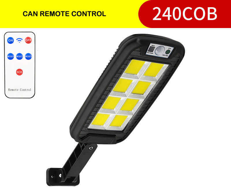 Outdoor Waterproof PIR Motion Sensor Solar Powered Light LED Security Wall Lamp