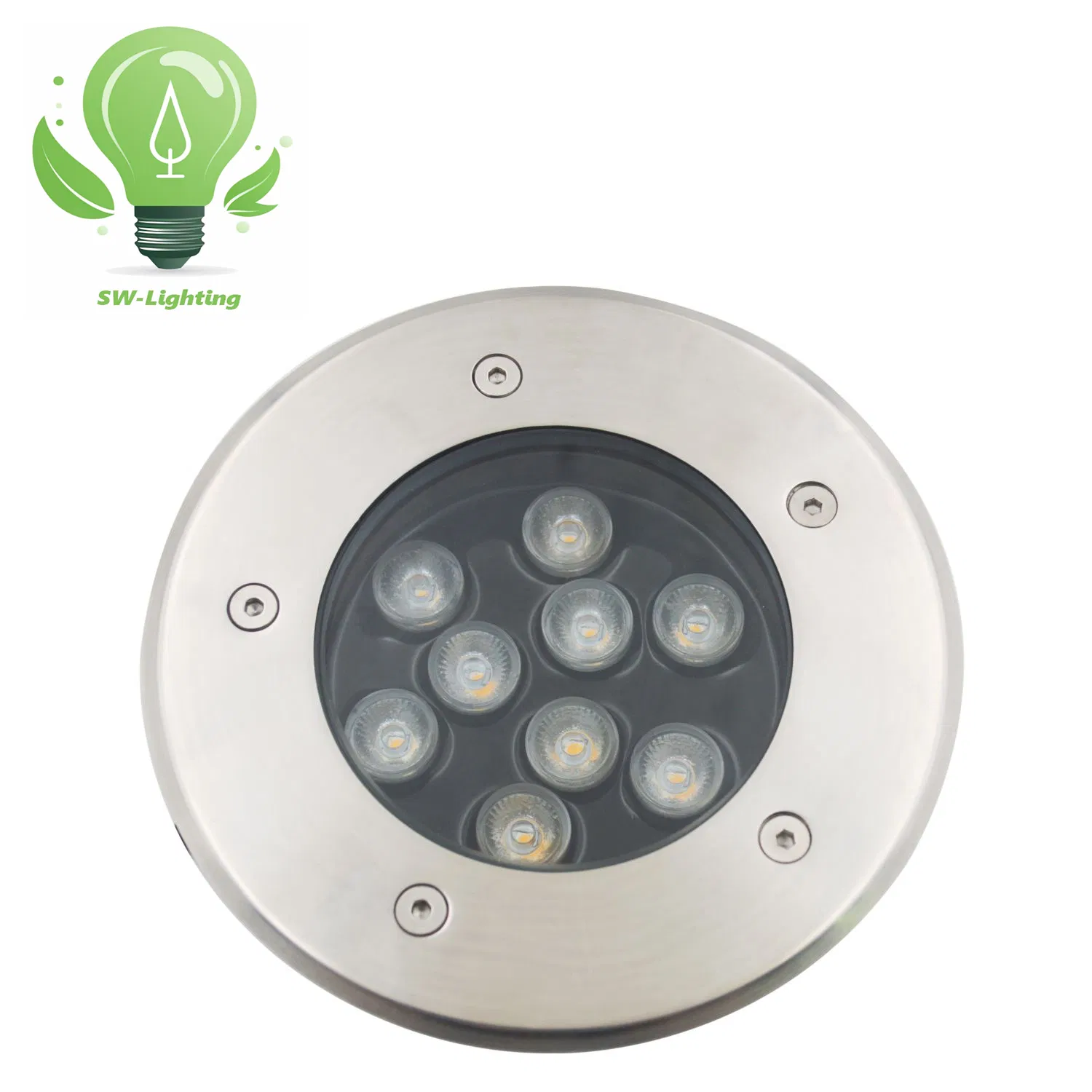 12V 1W 2W 3W Low Voltage Inground Light for Landscape Lamps for Garden IP68 Light