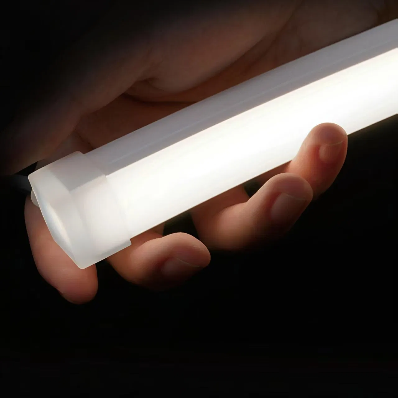 UL Certified Industrial Grade LED Neon Flex Strip 20X20mm RGBW 12V/24V 50, 000hrs Lifespan Landscape Lighting Side View