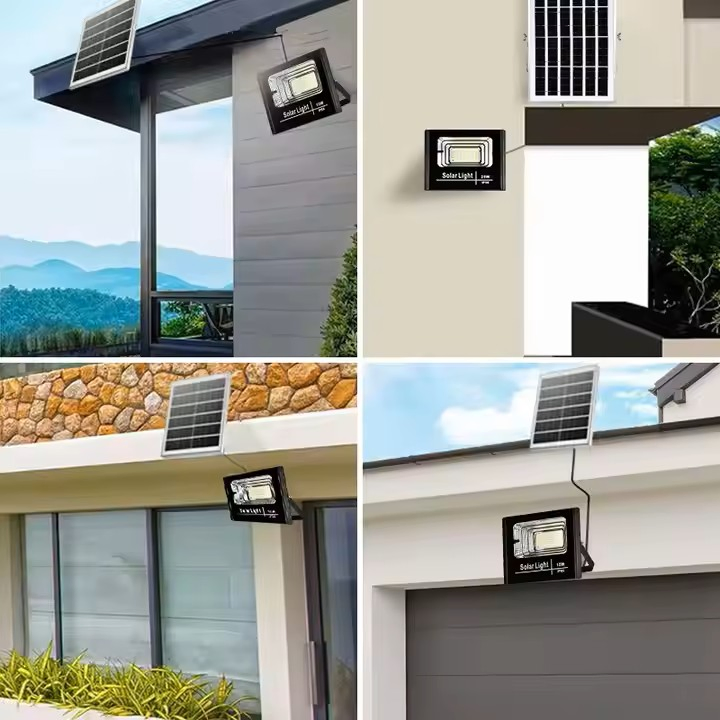 Factory Direct Sale Solar Power Light 100 LED Motion Sensor Outdoor Security Lamp Wall Garden