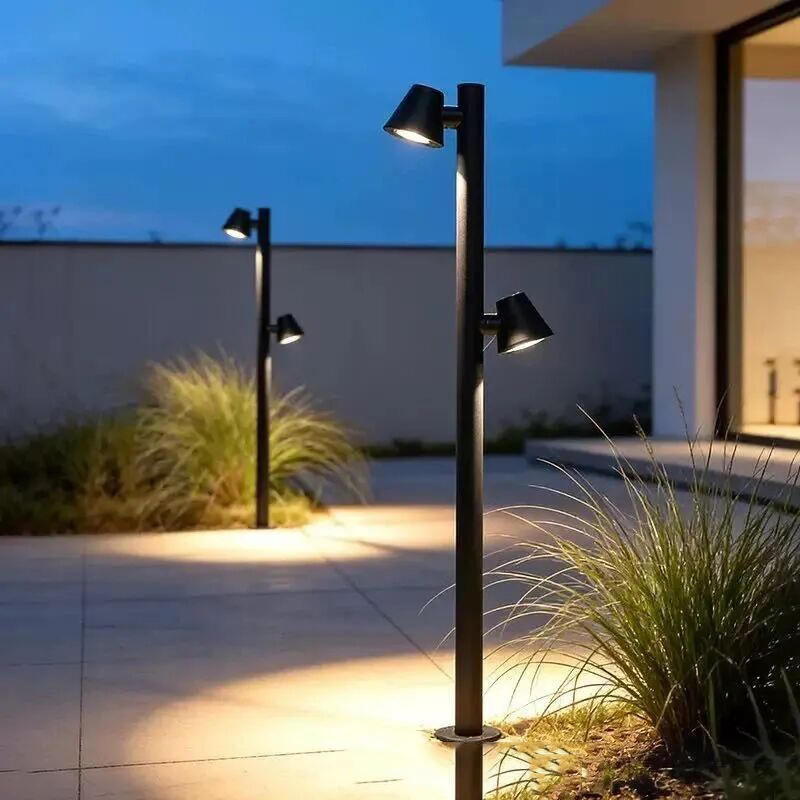 Solar LED Courtyard Light Motion Sensor Waterproof Garden Pathway Security Lamp