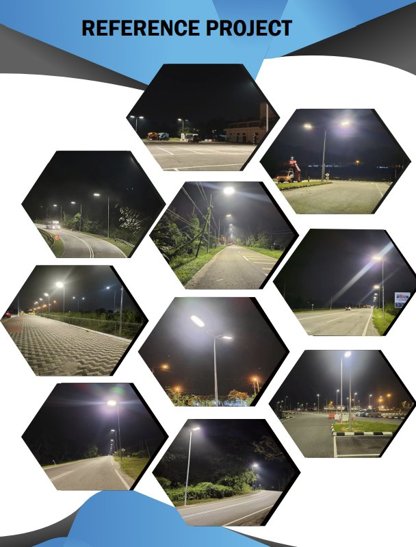 Durable Hybrid 40W Solar Street Lamp with IP66 Rating for All Climates
