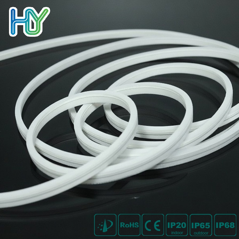China Manufactory Side Bend SMD2835 12V 24V IP65 LED Neon Strip for Hotel Decoration Low Voltage Light for Lighting