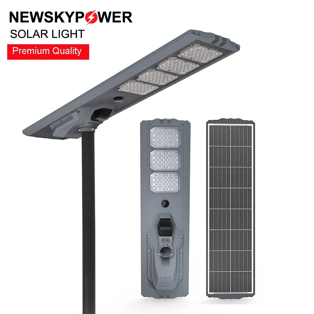 High Lumen 300W Outdoor Waterproof Solar Powered Street Light for Main Road