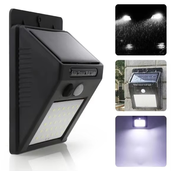 20 LED Solar Lights PIR Motion Sensor Outdoor Waterproof Wireless Security Solar Powered Outside Garden Street Wall Lamp
