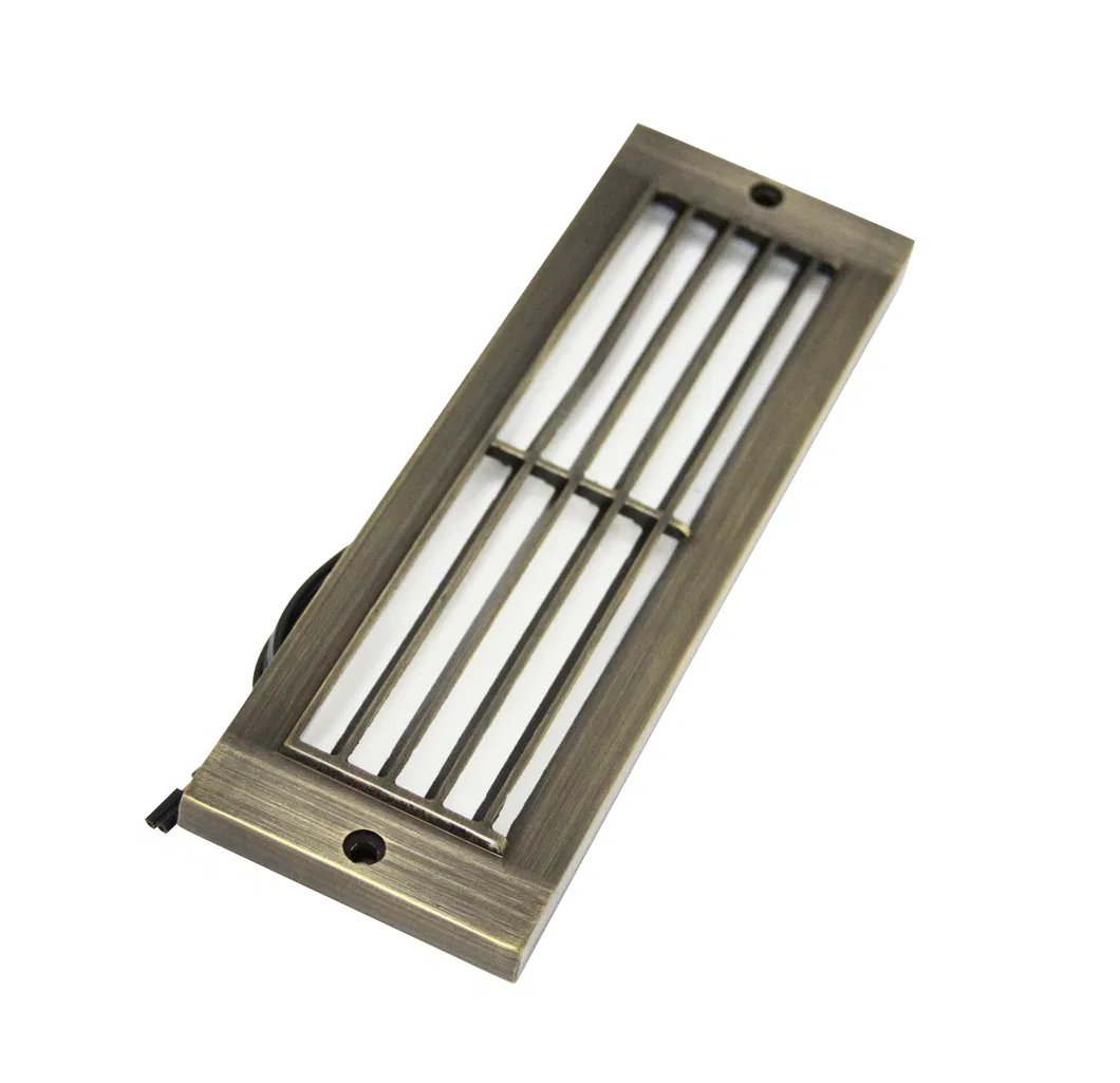 Brass Step Light Detail 2