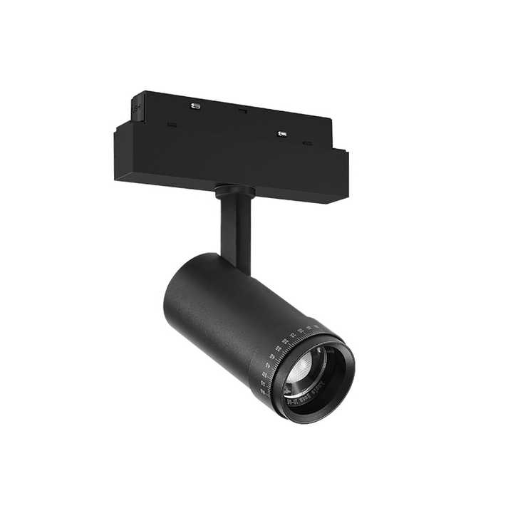 Tuya APP Zigbee Smart 10W 20W Zoomable LED Track Lights Modern 48V Spotlight System 0-10V Dimmable COB Magnetic Track Lighting