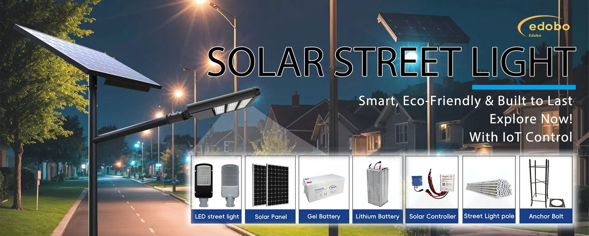 Solar Street Light Main View
