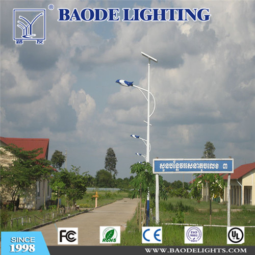 Manufacturer of 300W Wind-Solar Hybrid Power Street Light