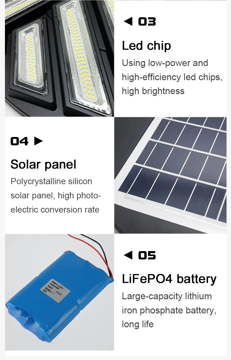 Solar light night view