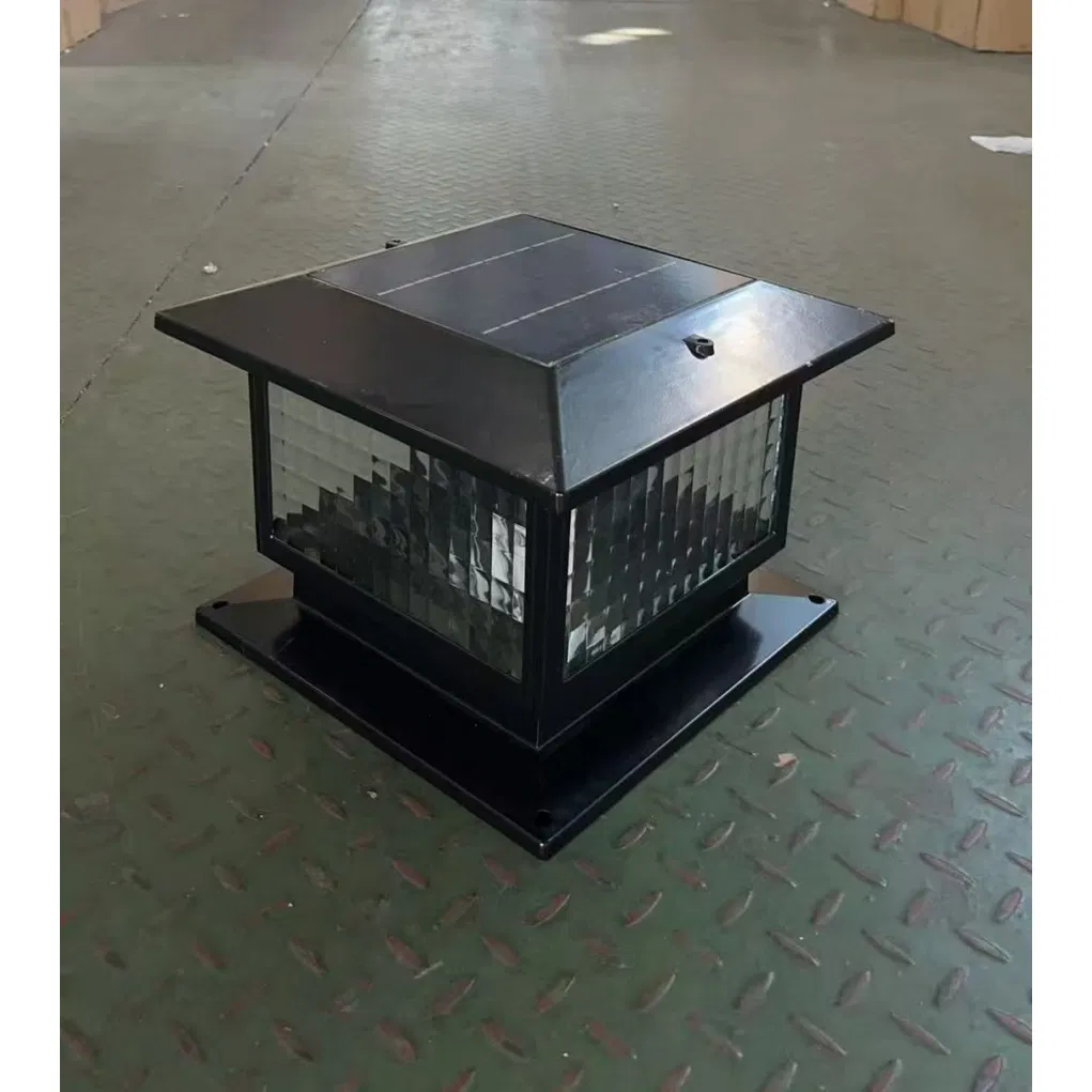 Prevent Overcharging Prevent Over Release Anti Reverse Connection Outdoor LED Garden Solar Pole Light for Rock Garden Accent Lighting