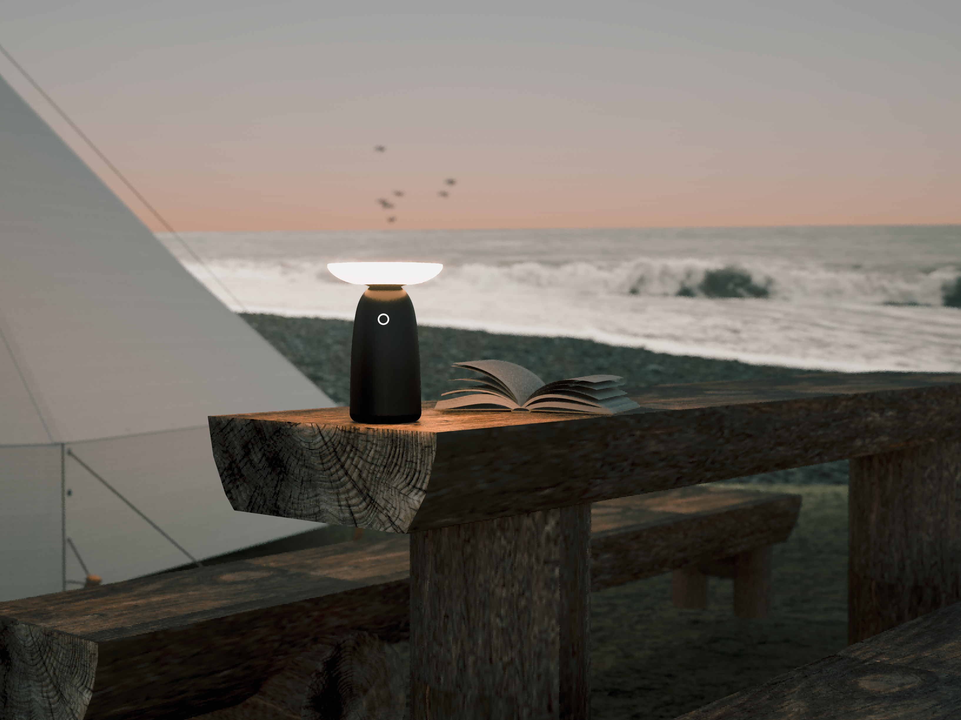Cappy Light outdoor solar street light product showcase