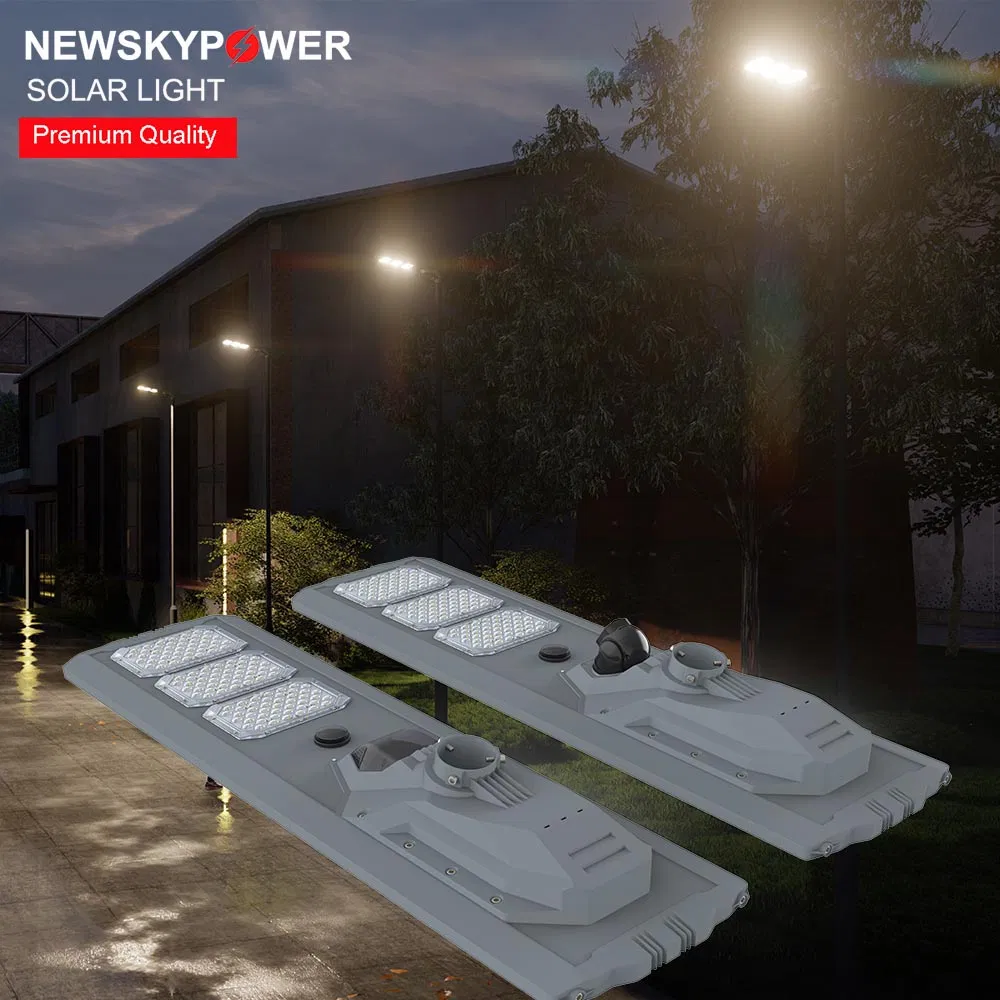 High Lumen 300W Outdoor Waterproof Solar Powered Street Light for Main Road