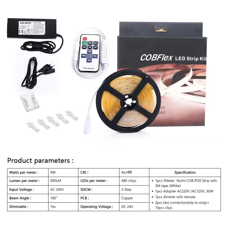 COB LED Strip Detail 2