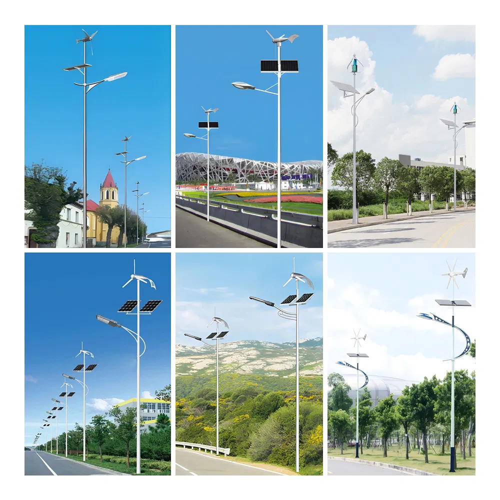 LED Street Lightpowered by Wind-Solar Hybrid Energy for Road Lighting