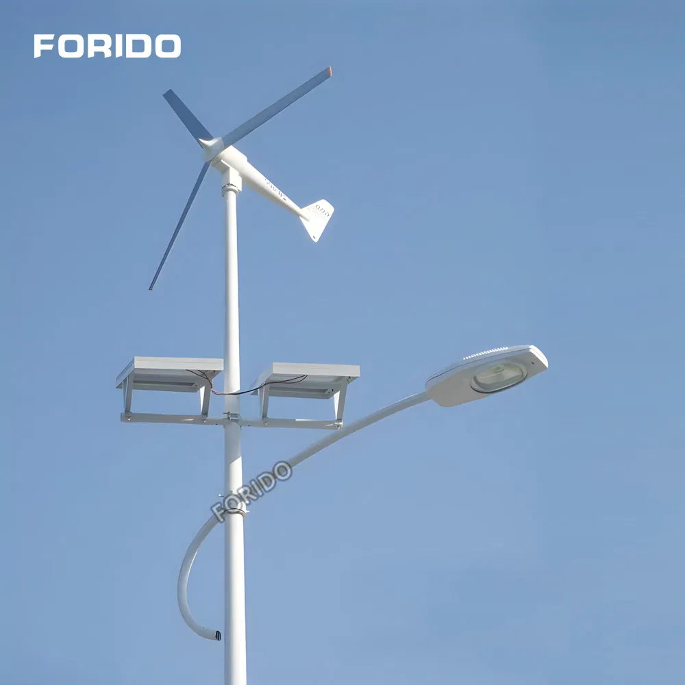 LED Street Lightpowered by Wind-Solar Hybrid Energy for Road Lighting