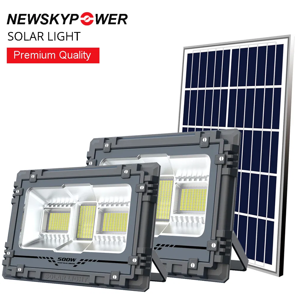 Outdoor Mj-Aw800 LED Flood Wall 6000K Solar Security Lights with Motion Sensor