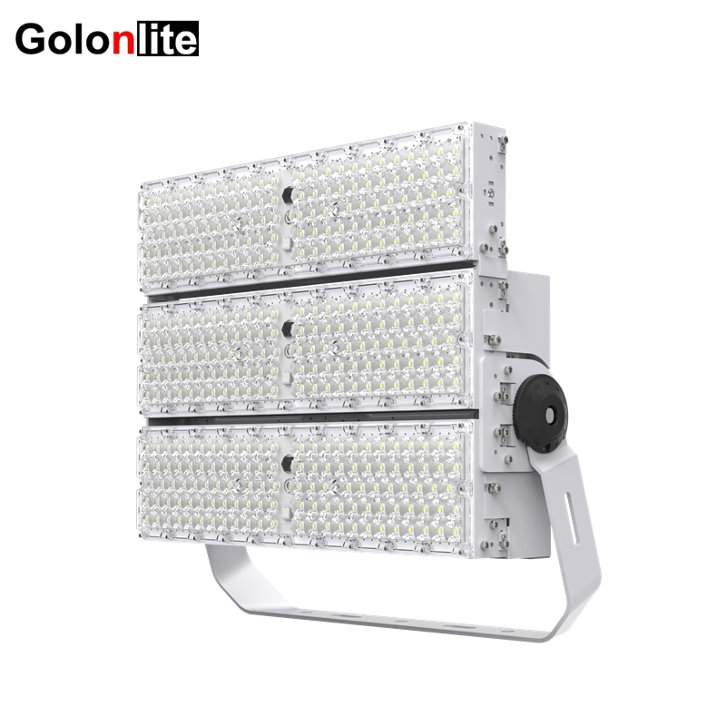 Replace 2000W Halogen Lamp IP66 1500W 1000W 1200W 1800W Arena LED Reflector DMX Dali 180-529V 170lm/W LED Stadium Flood Light for Sports Soccer Football Field