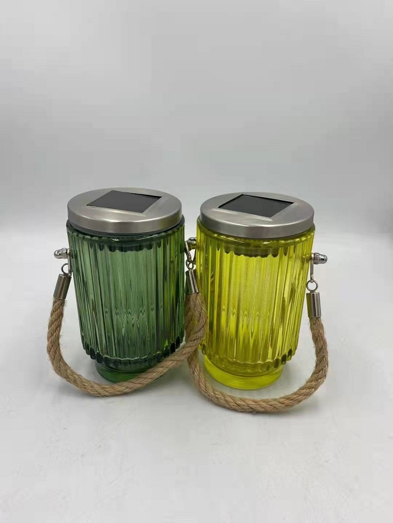 Newish Solar Light 20 LED Mason Jar Light Waterproof Crack Glass Solar Light Outdoor Hanging for Home Garden