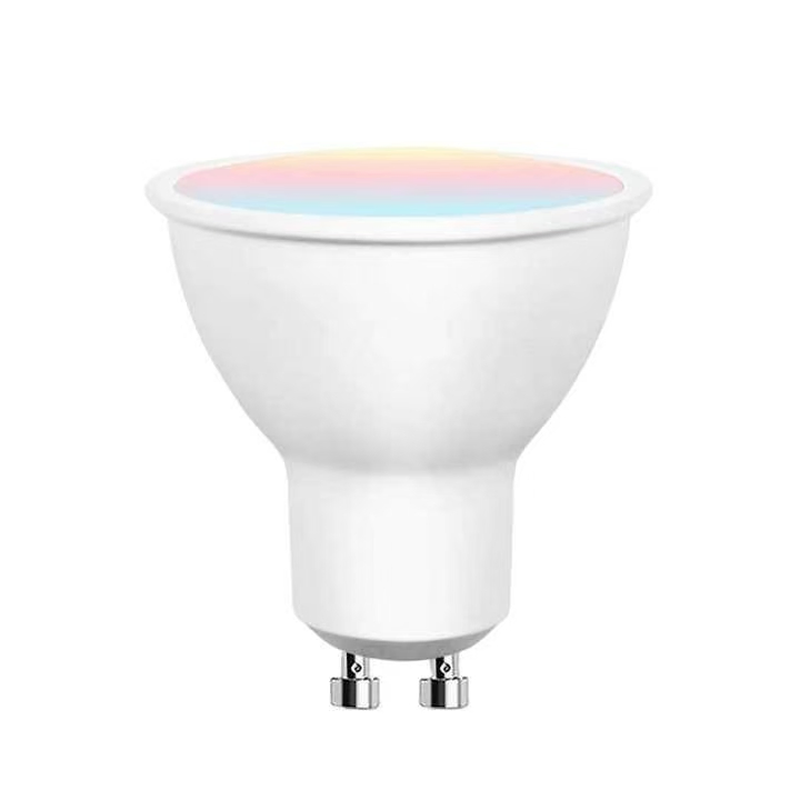 Tuya Wi-Fi Smart GU10 Spotlight 6W RGB+CCT LED with Bluetooth Smart Light