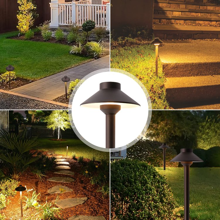 Decoration IP65 Waterproof Inground Outdoor Low Voltage Landscape Yard Garden Pathway Lighting