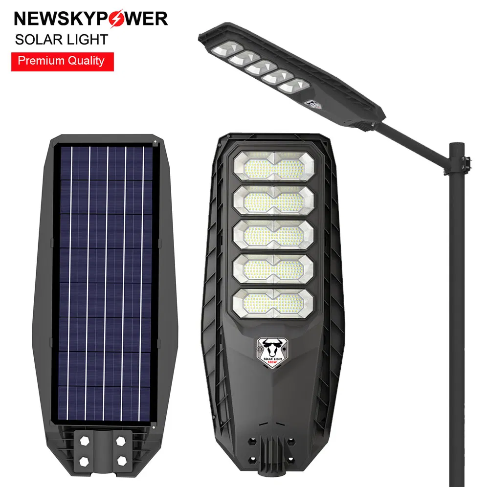 Intrepid Pioneer II All-in-One Outdoor Street Solar Light 300W 400W 500W 600W