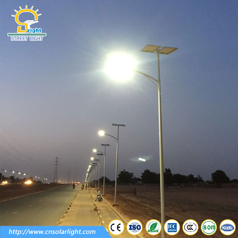 80W LED Solar Street Lighting with Economic Design