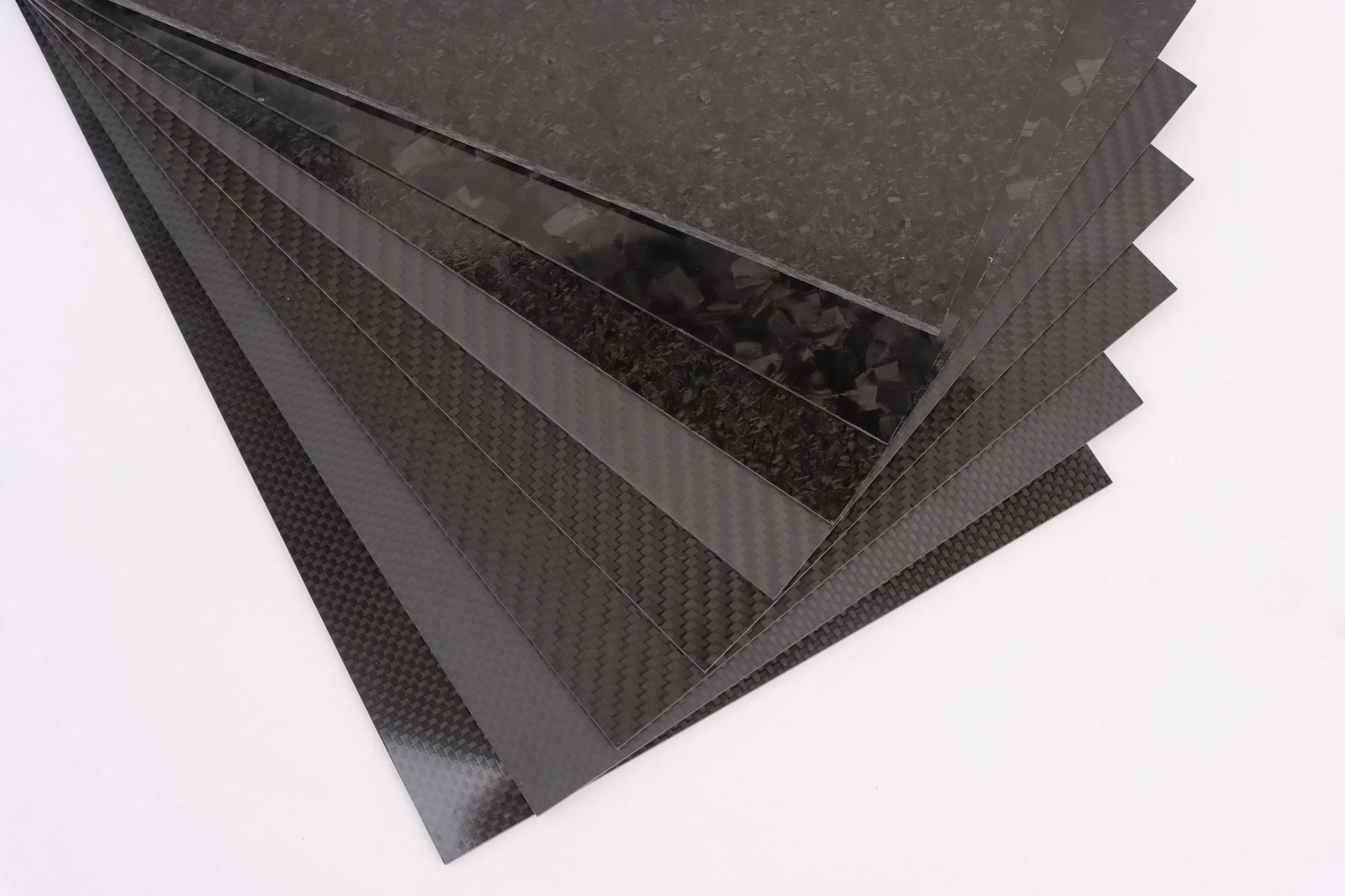 China Factory Wholesale T300 T700 Aerospace 3K Twill Plain Glossy Matt Carbon Fiber Sheet Plate