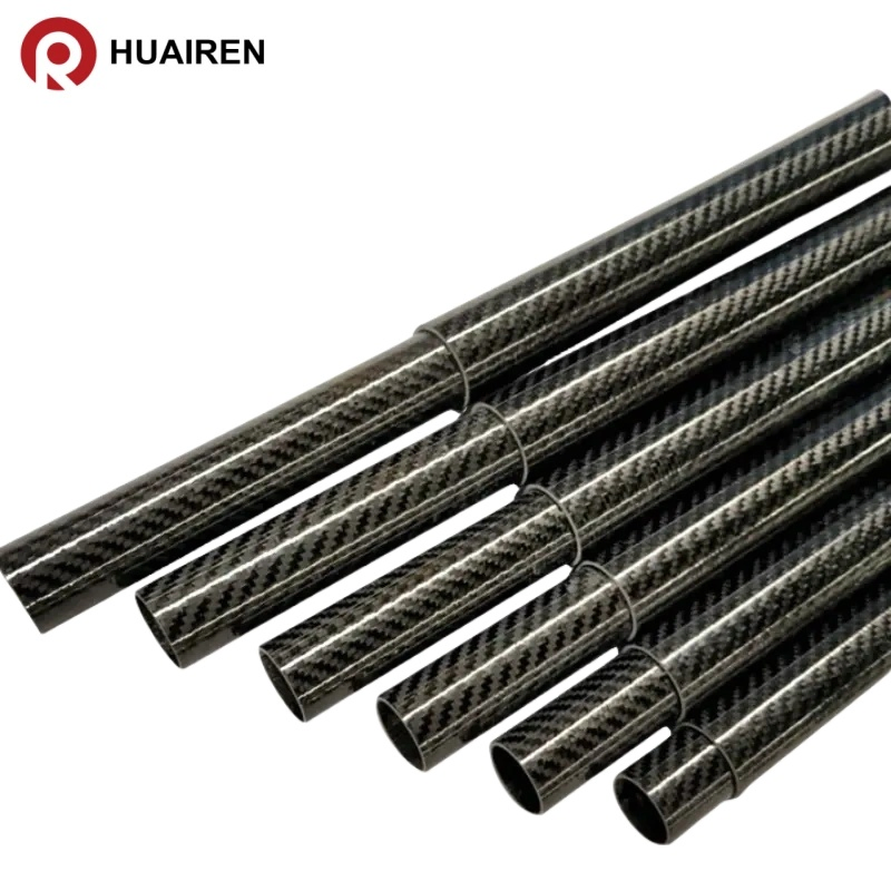 High Quality Customized Carbon Fibre Pipe Carbon Fiber Tube with 3K T700