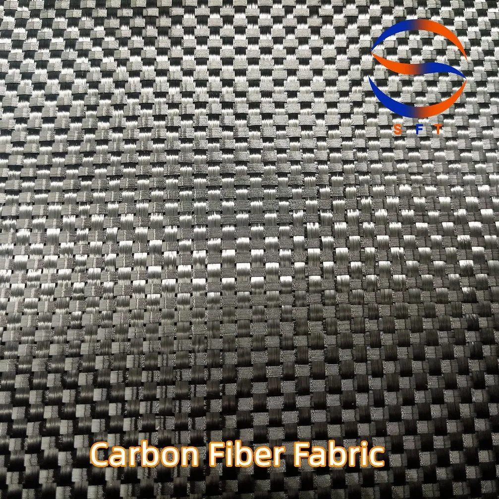 Plain Twill Satin Unidirectional Carbon Fiber Fabric for FRP Industry