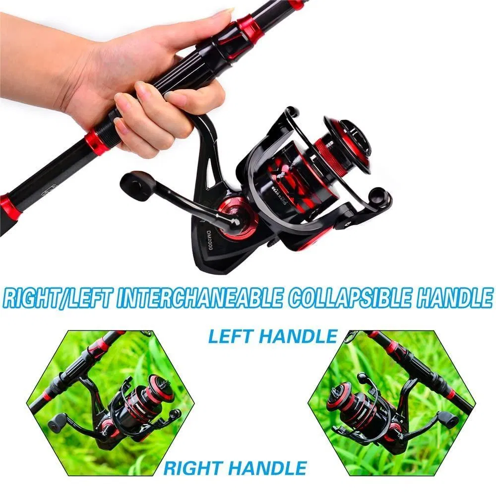 Hot Sale Saltwater Freshwater Carbon Fiber Telescopic Pole Fishing Accessories Tools Tackle Spinning Bait Casting Reel Combo Rod