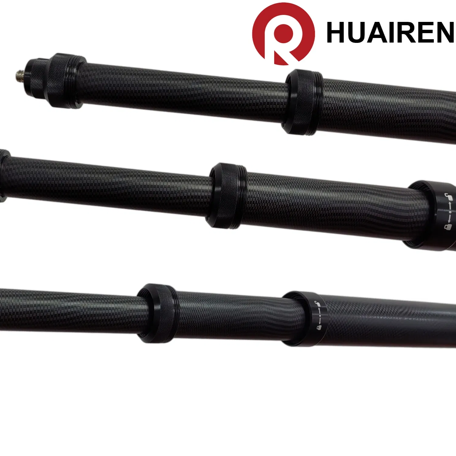 Customized Adjustable Tube Carbon Fiber Extension Telescopic Pole 70cm to 6m