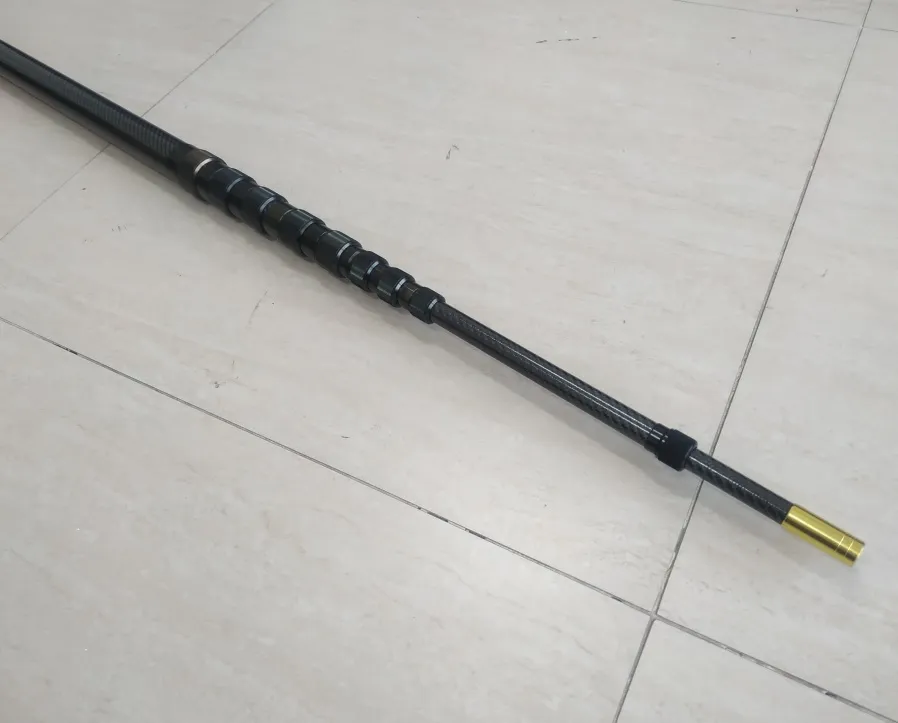 3K Twill Carbon Fiber Extension Adjustable Rod with Twist Clamp Lock