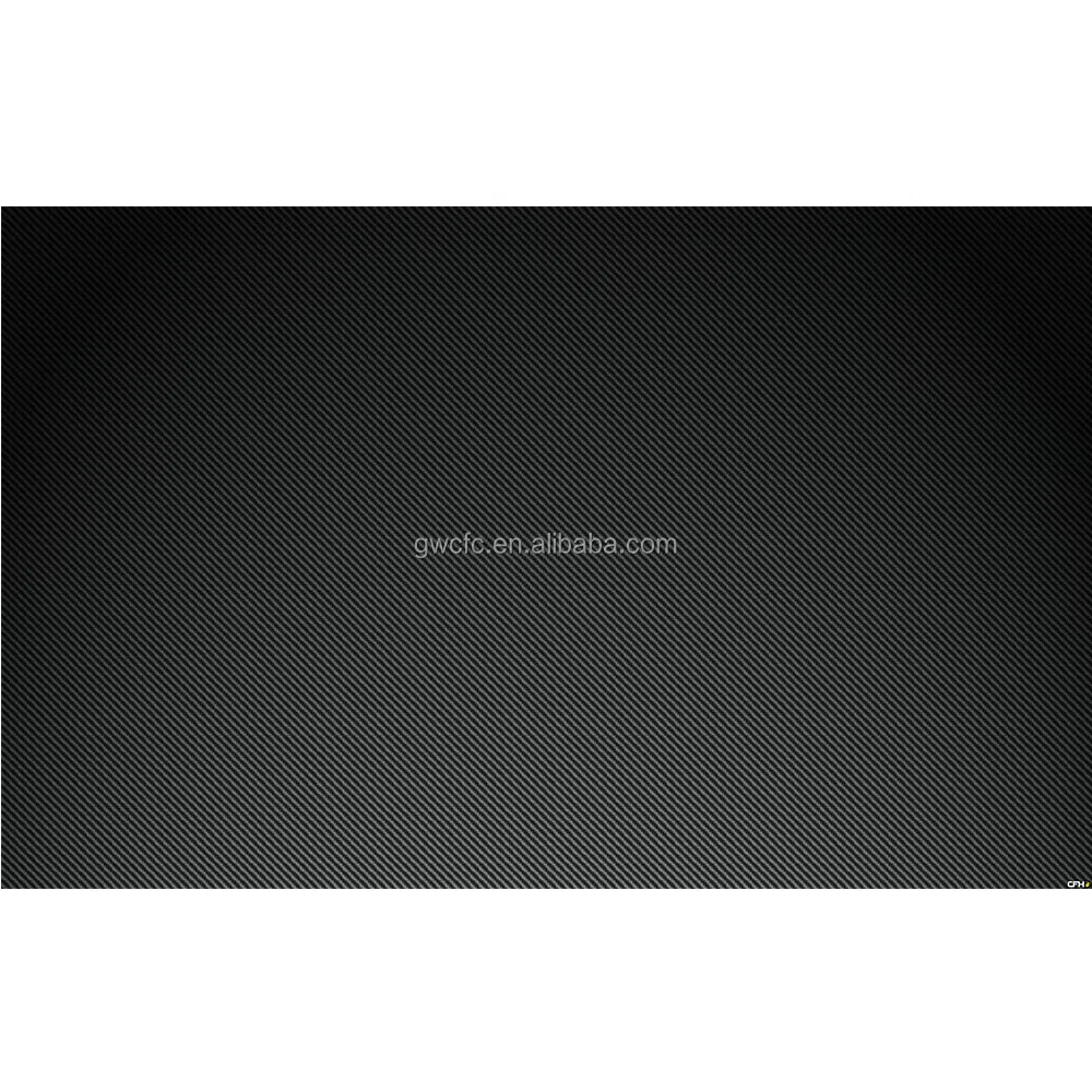 200/400 GSM Plain Twill Carbon Fiber Fabric for Tripod, Bike, Boat Used