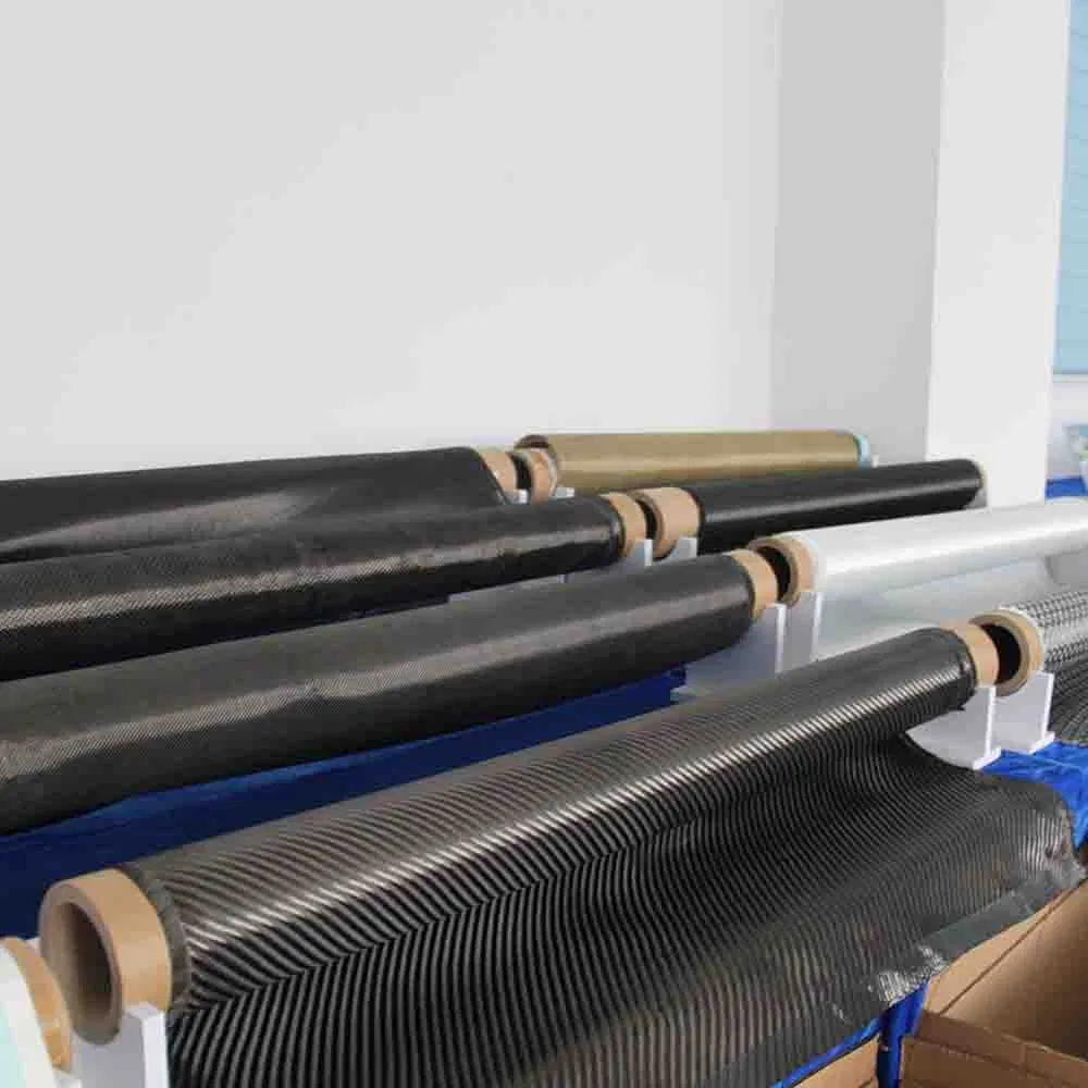 Biaxial 200GSM Unidirectional Woven Carbon Fiber Fabric 3K 200g