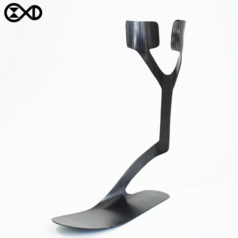 High-Strength Medical Leg Brace Adjustable Carbon Fiber Leg Support Plate