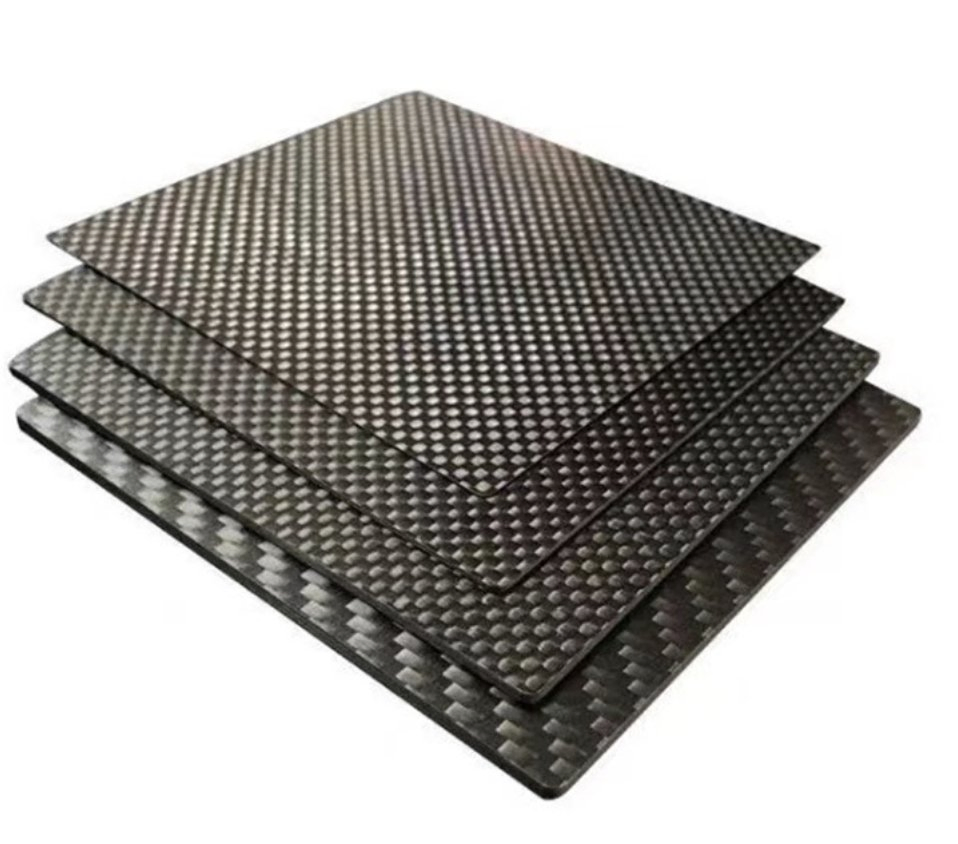 Custom CNC 3K High Strength Carbon Fiber Sheet Plate High Precision Lightweight Carbon Fiber Drone Uav Frame