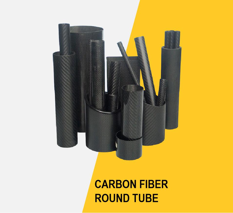 Carbon Fiber Round Rod with High Temp. Resist for Trekking
