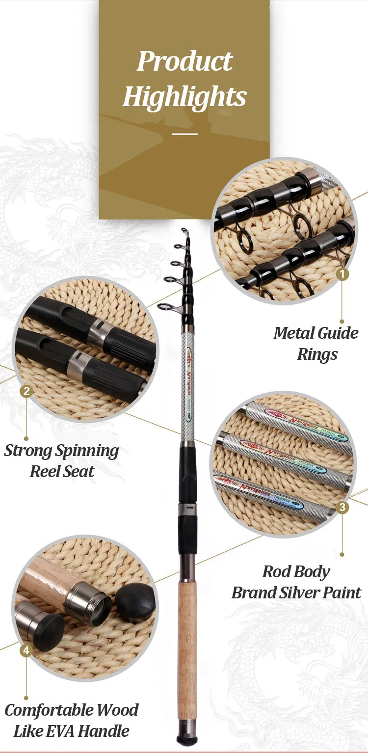 Telescopic Spinning Rod Details