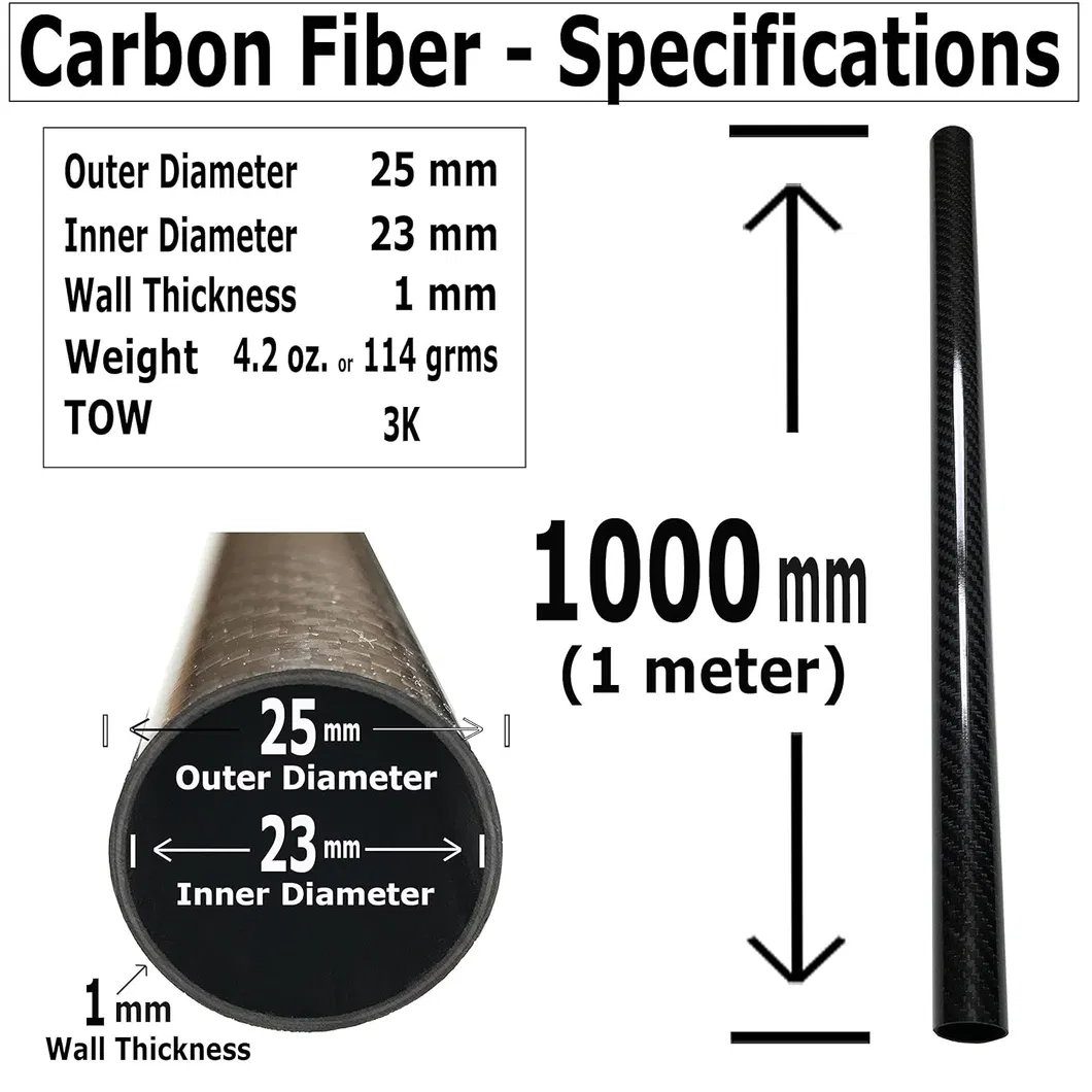 Carbon Fiber Rods Detail