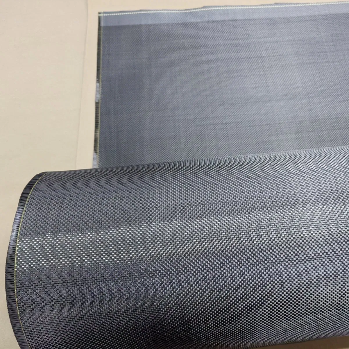 3K 200g Plain Carbon Fiber Fabric for Telescopic Rod