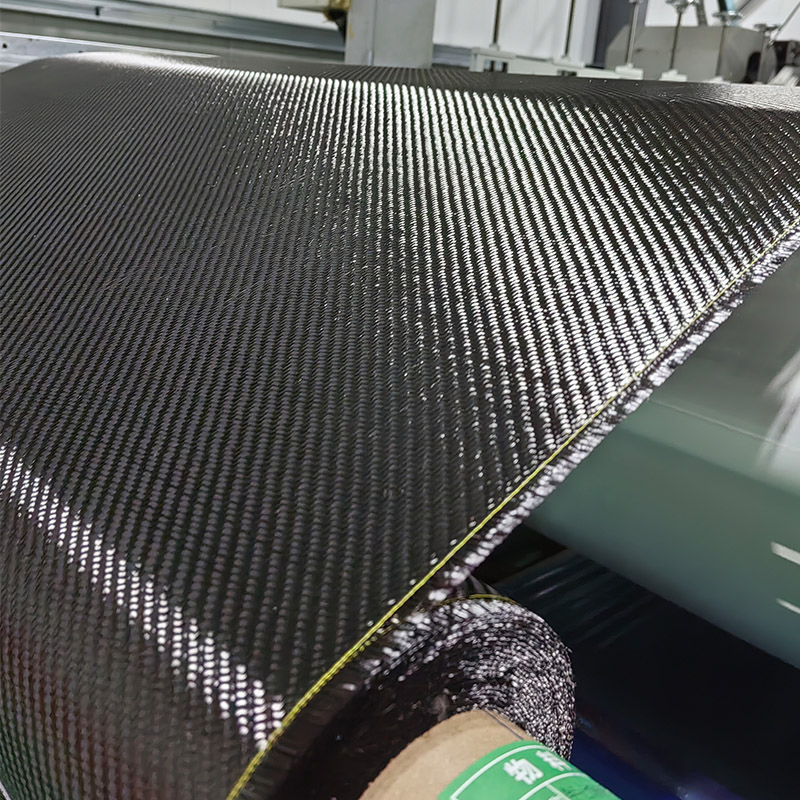 245GSM 37%RC Resin Content Twill Weave Carbon Fiber Fabric Prepreg