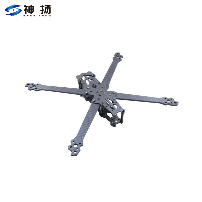 High Strength Customizable Twill/Plain/Matte/Glossy Carbon Fiber Fpv Uav Drone Frames T300 T700 3K