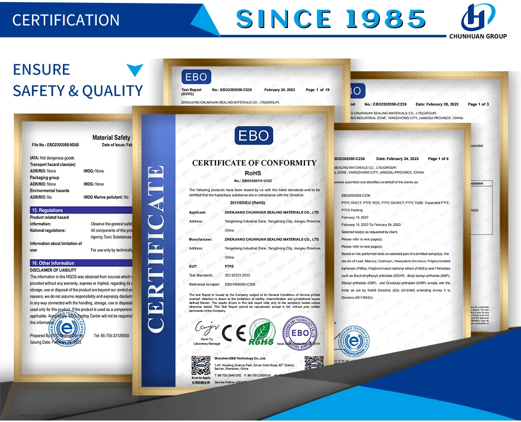 Product Certifications