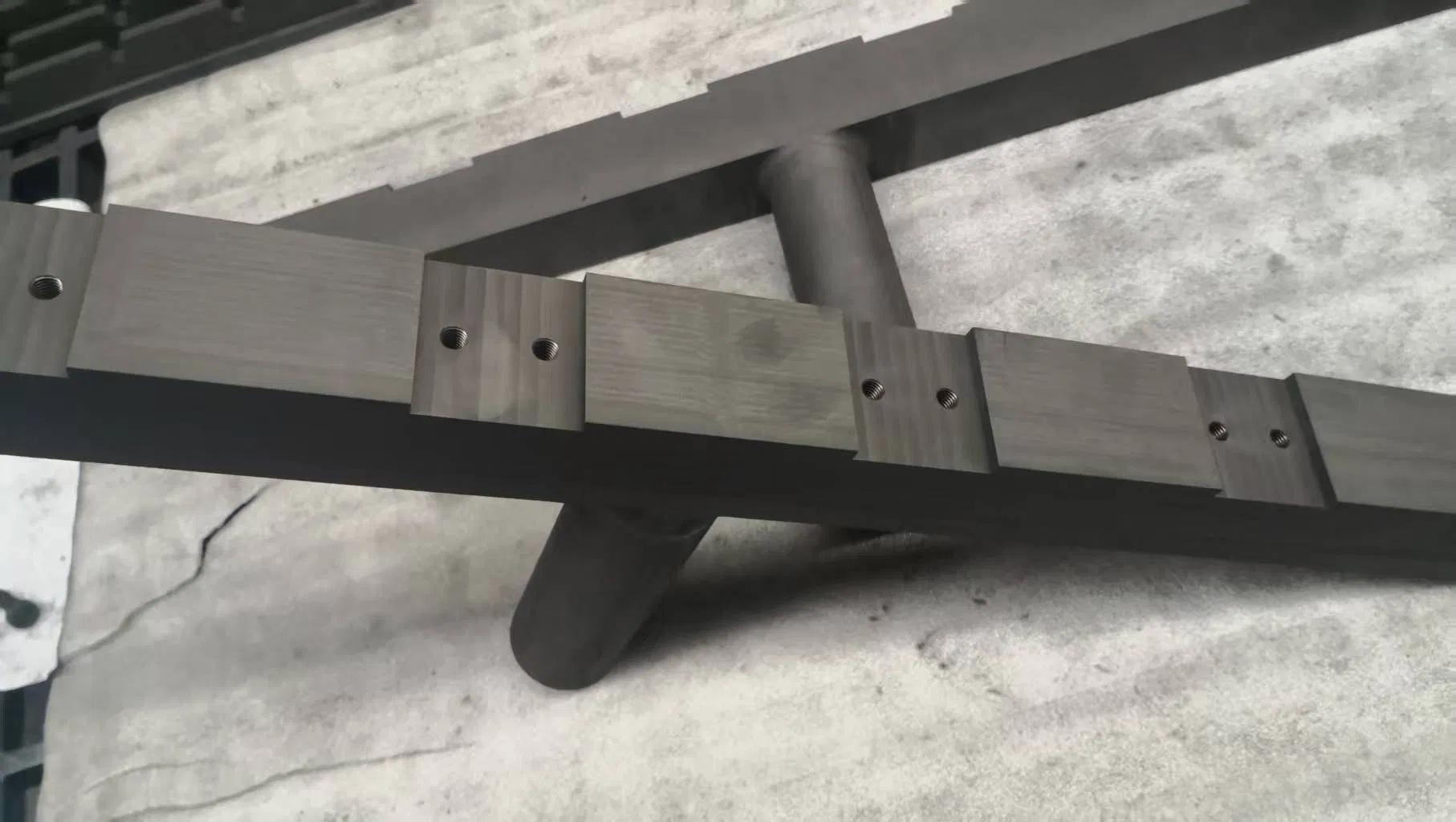 High-Temperature Resistant Graphite Structural Components with Customized Sizes and Shapes, Suitable for